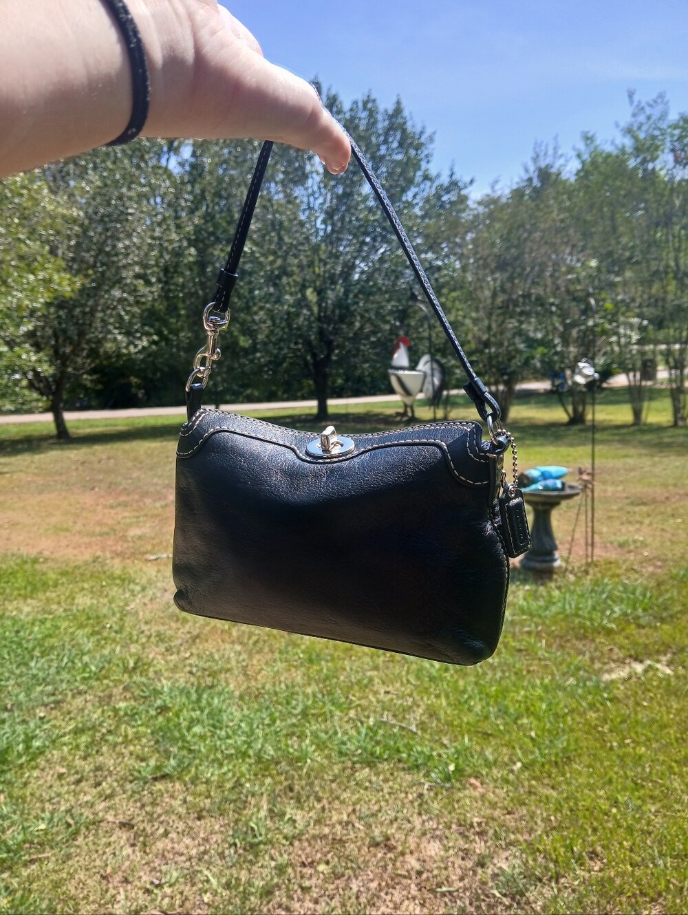 Coach Turn Lock Mini Purse
